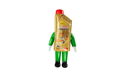 castrol inflatables costume